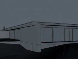 Modern house idea i 3D Model