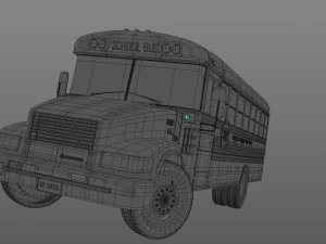 международная синяя птица 3800 3D Модель