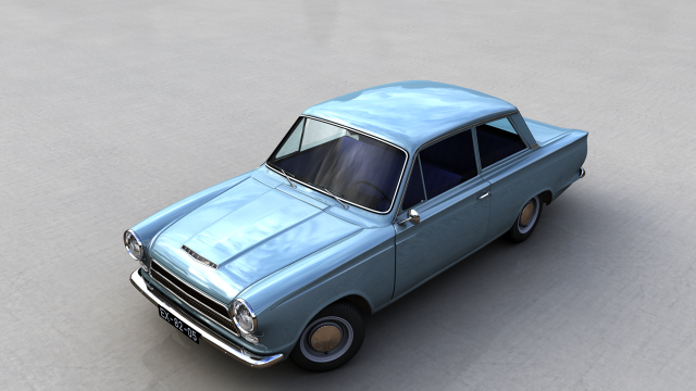 for-d consul cortina mk1 1962 3D 모델 .c4d .max .obj .3ds .fbx .stl .blend 