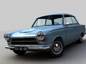 for-d consul cortina mk1 1962 3D 모델