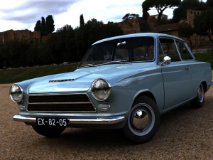 for-d consul cortina mk1 1962 3D Model