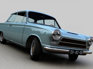 for-d consul cortina mk1 1962 3D 모델