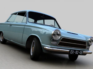 for-d consul cortina mk1 1962 3D Model