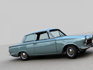 for-d consul cortina mk1 1962 3D 모델