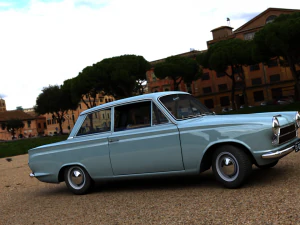 for-d consul cortina mk1 1962 3D Model