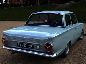 for-d consul cortina mk1 1962 3D Model