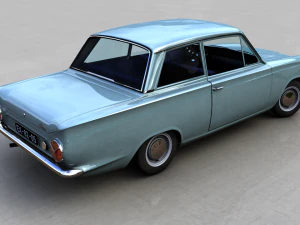 for-d consul cortina mk1 1962 3D Model