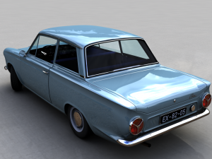 for-d consul cortina mk1 1962 3D 모델