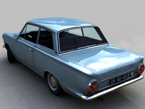for-d consul cortina mk1 1962 3D Model