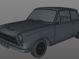 for-d consul cortina mk1 1962 3D 모델