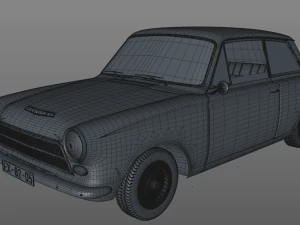 for-d consul cortina mk1 1962 3D Model