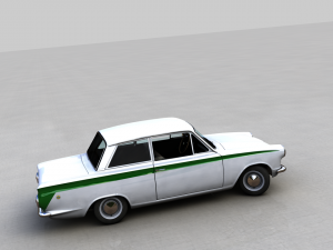 for-d lotus cortina mk1 1963 Modèle 3D