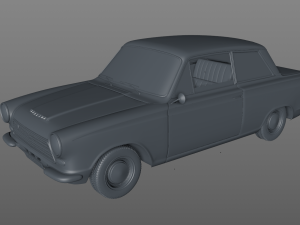 for-d lotus cortina mk1 1963 Modèle 3D