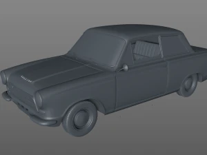 for-d lotus cortina mk1 1963 3D Model