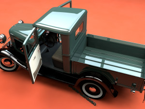 f model b pickup 1932 Modelo 3D