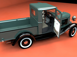 f model b pickup 1932 Modelo 3D