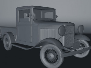 f model b pickup 1932 Modelo 3D