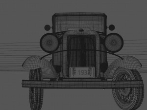 f model b pickup 1932 Modelo 3D