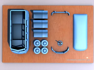 Фольксваген Комби Тип 1 - 1951 г. 3D Принт Модель