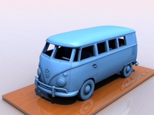 volkswagen combi type 1 - 1951 Modelo de Impressão 3D