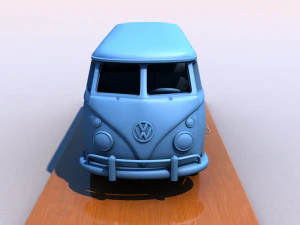 Фольксваген Комби Тип 1 - 1951 г. 3D Принт Модель