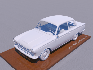 f consul cortina mk1 - 1962 3D 모델