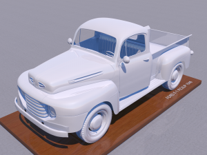 f f-1 pickup - 1948 Model Cetak 3D