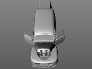 caminh&atilde;o de painel for-d f-1 1948 Modelo 3D