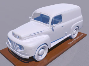 Ciężar&oacute;wka panelowa for-d f-1 z 1948 r Model do druku 3D