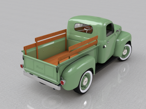 for-d f-1 pickup - 1948 3D Model