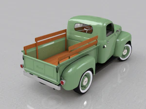 for-d f-1 pickup - 1948 3D Model
