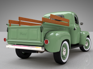 for-d f-1 pickup - 1948 3D Model