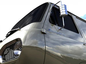 for d econoline e100 van - 1962 3D Model