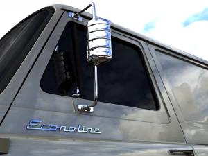 for d econoline e100 van - 1962 3D Model