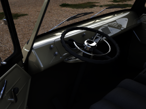 for d econoline e100 van - 1962 Modèle 3D