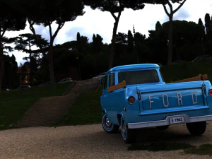 for d econoline e100 pickup 1962 3D Model