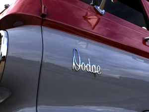 닷지 a100 컴팩트 픽업 1964 3D 모델