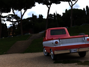 dodge a100 compact pickup 1964 Model 3D