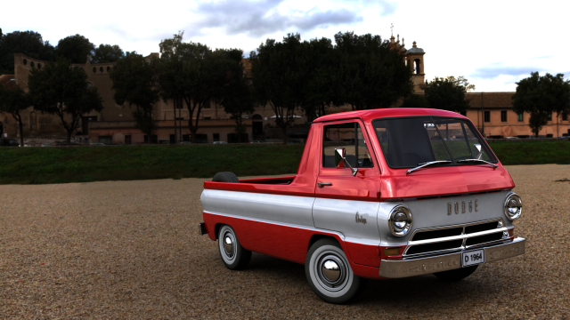 64 top dodge a100