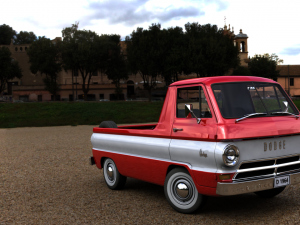 dodge a100 compact pickup 1964 Model 3D