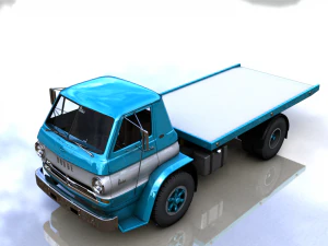 Грузовик Dodge L700 1966 года выпуска. 3D Модель