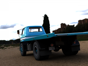 dodge l700 truck 1966 Modèle 3D
