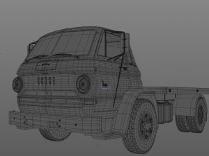 dodge l700 truck 1966 Modèle 3D