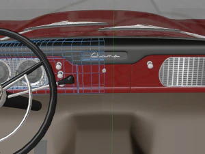 studebaker champ 1964 3D Model