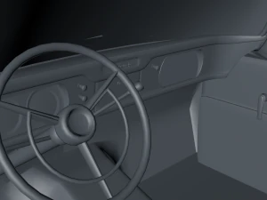 studebaker champ 1964 3D Model