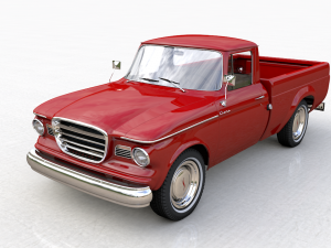 studebaker champ 1964 3D 모델