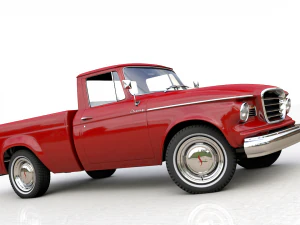 studebaker champ 1964 3D Model
