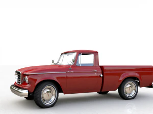 studebaker champ 1964 3D Model