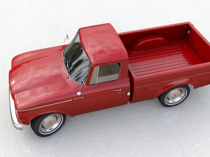 studebaker champ 1964 3D Model