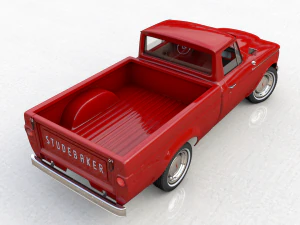studebaker champ 1964 3D Model